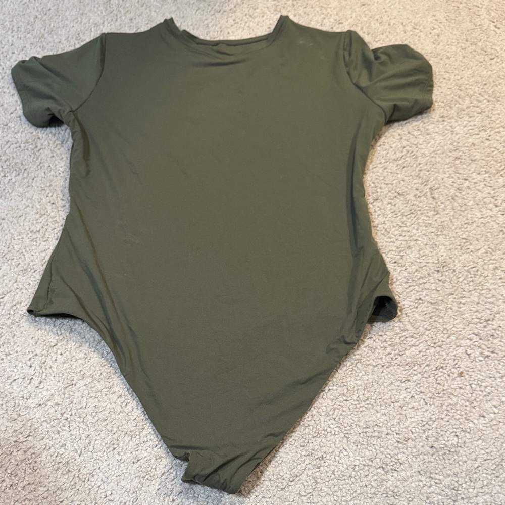 Auden Olive Green Bodysuit